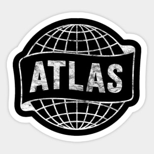 Atlas Comics (light) Sticker